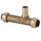 Apollo 1/2 in. Brass Push-To-Connect x Push-To-Connect x Copper Tube Size Adapter Slip Tee FSBT12SLCTS - alternate 1